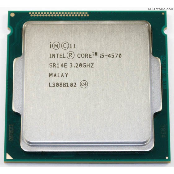 Processor Intel Core i5-4570 3.2Ghz - Cache 6MB [Tray] Socket LGA 1150 - Haswell Refresh Series