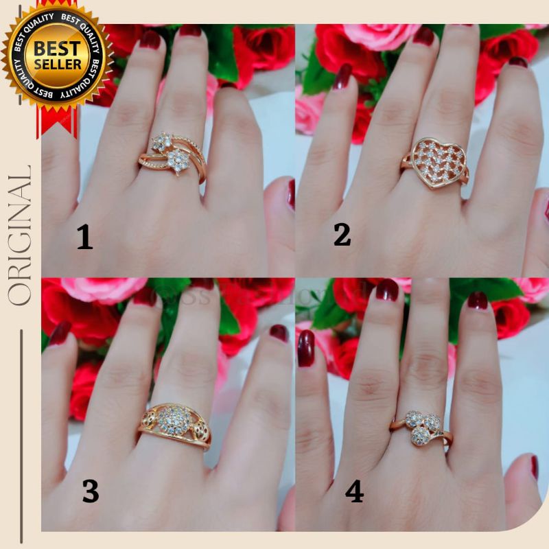 Cincin Emas Xuping Acai Terbaru