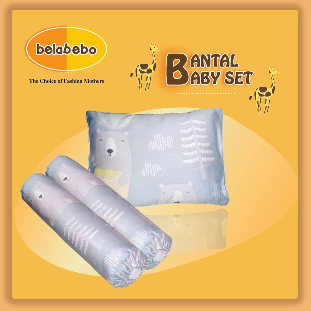 Belabebo Bantal Baby Set Guling dan bantal BB-004