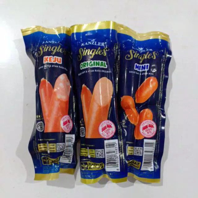 

Kanzler Singles Sosis Bakso 48 gr/65 gr