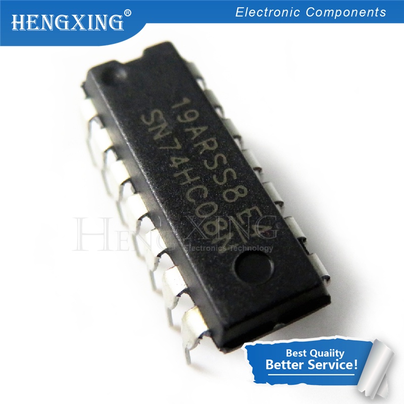 100pcs Ic SN74HC08N 74HC08N 74HC08 DIP-14