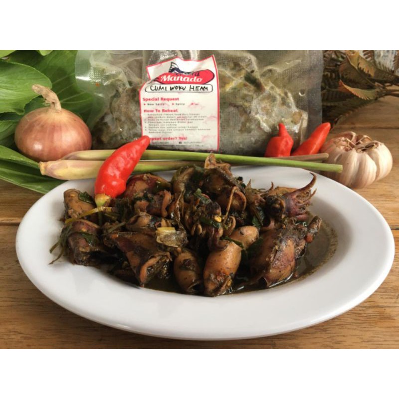 

Cumi Woku Hitam 500 GRAM