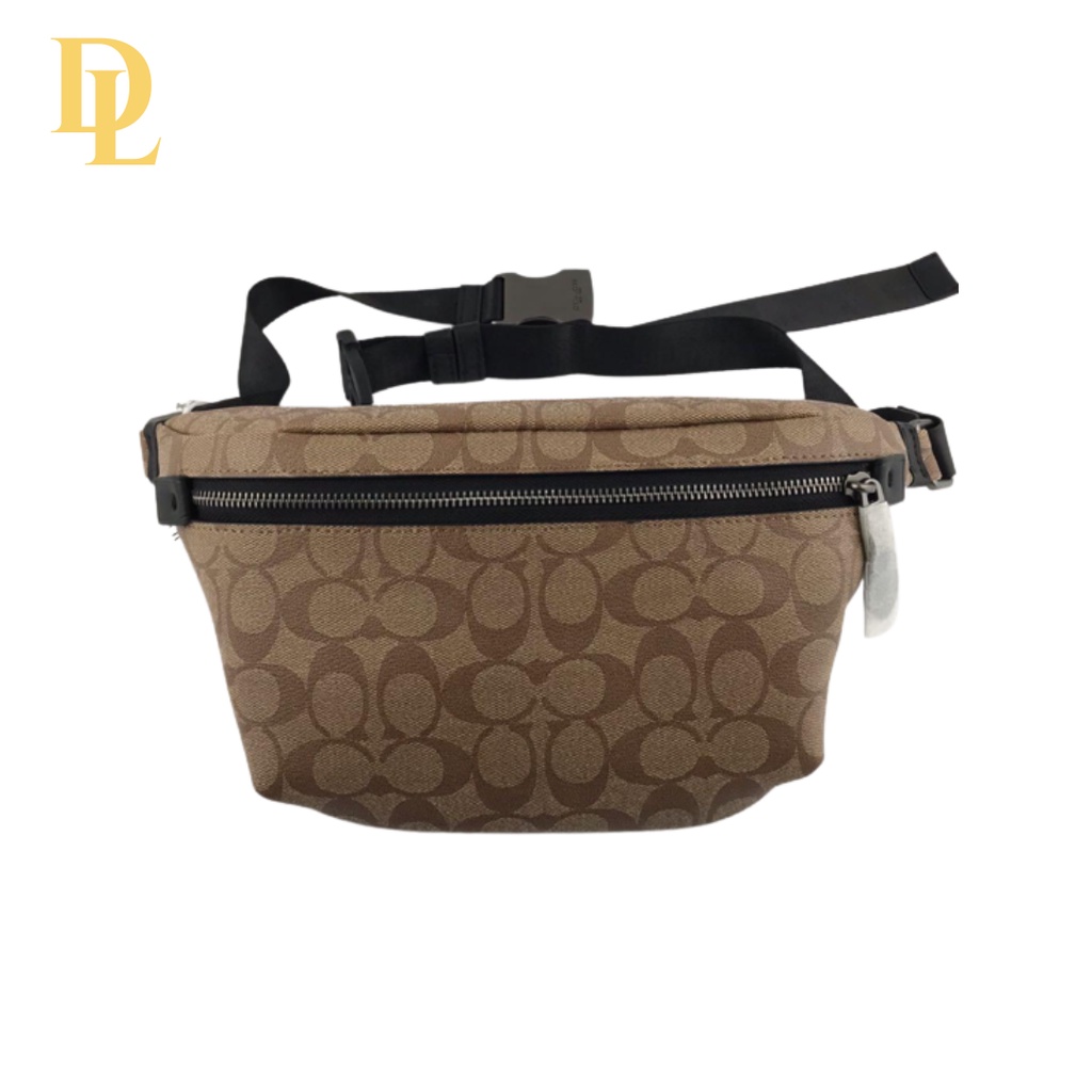 Coach Grade Belt Bag in Signature Canvas (C3228)