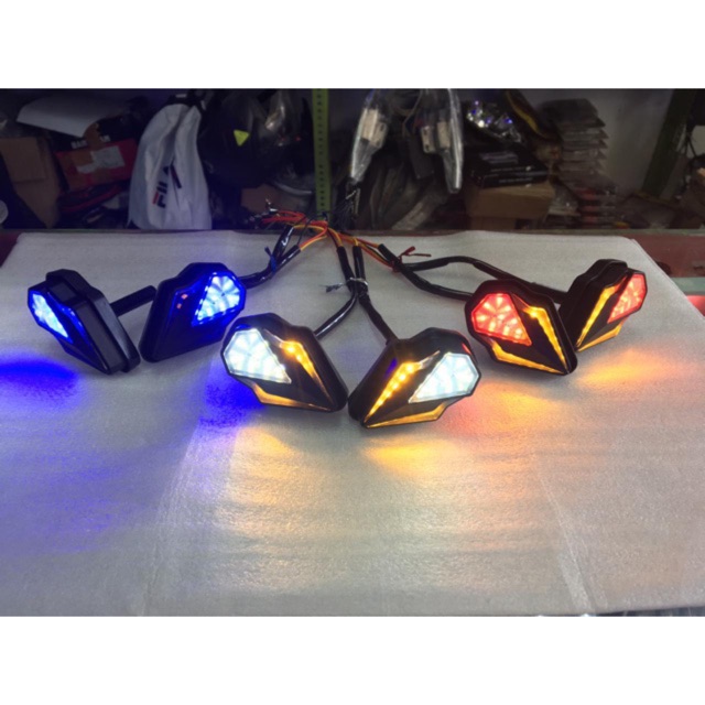 Lampu Sein Motor Universal Sein Nyala Kuning Running Kode 003