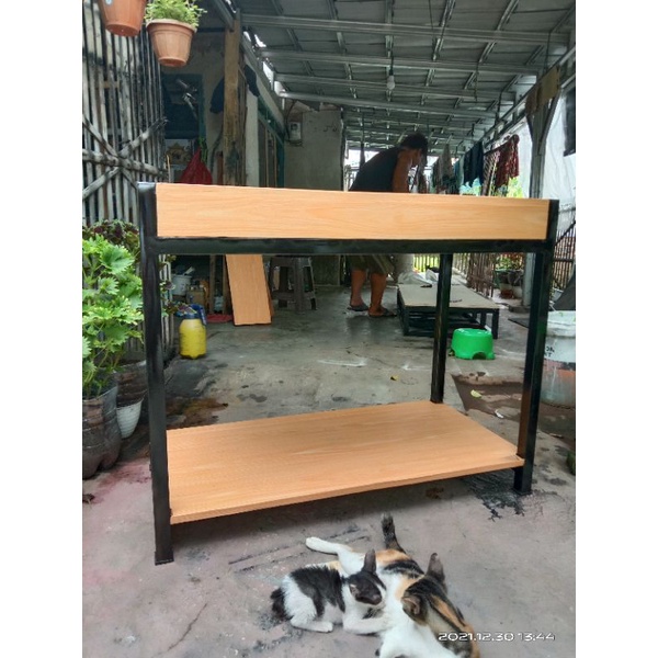 meja aquarium minimalis