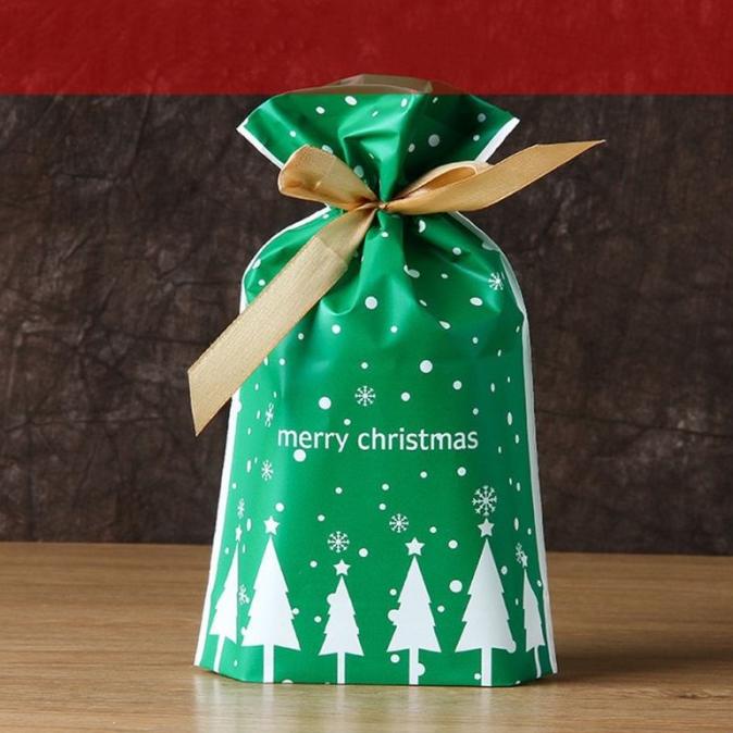 

Best Product!!! Pouch Serut Natal 10 Pcs Polar Bear Ginger Tree Goodie Bag Christmas - Paling Diminati