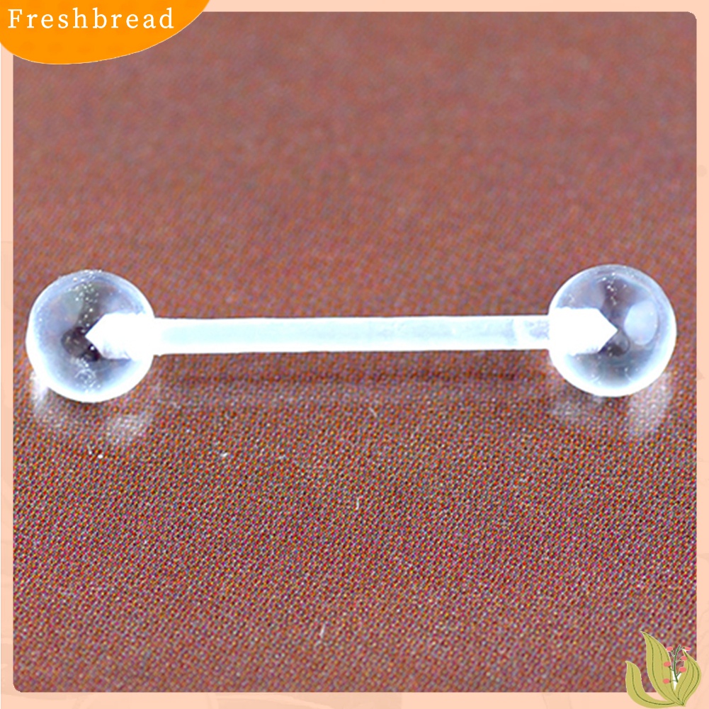 【Fresh】❀6Pcs/Set Belly Ring Barbell Eyebrow Lip Tongue Stud Nose Ring Body Piercing