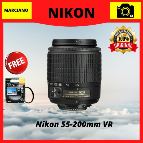 Lensa Nikon 55-200mm VR