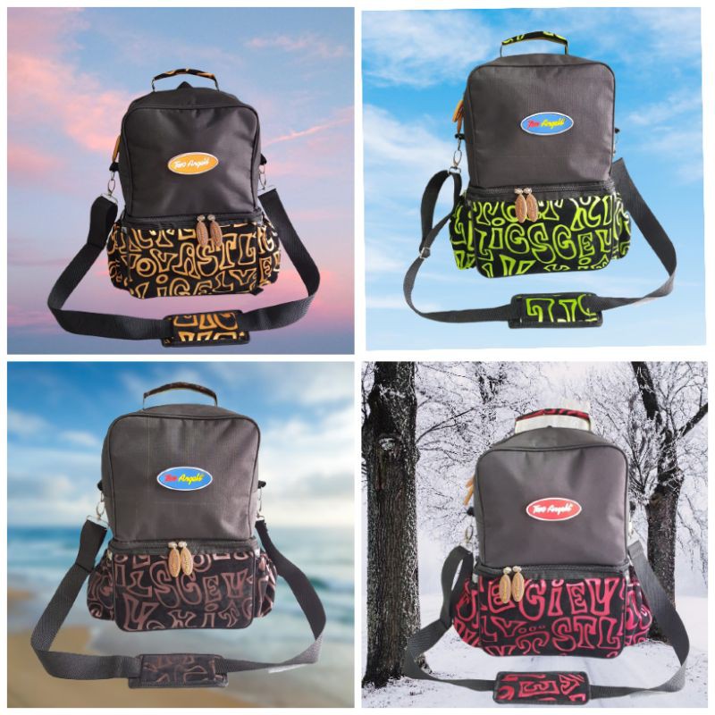 Tas Asi ADVENTURE 3IN1 / Cooler Bag 3in1 Backpack Tas penyimpan Asi Two Angels s1