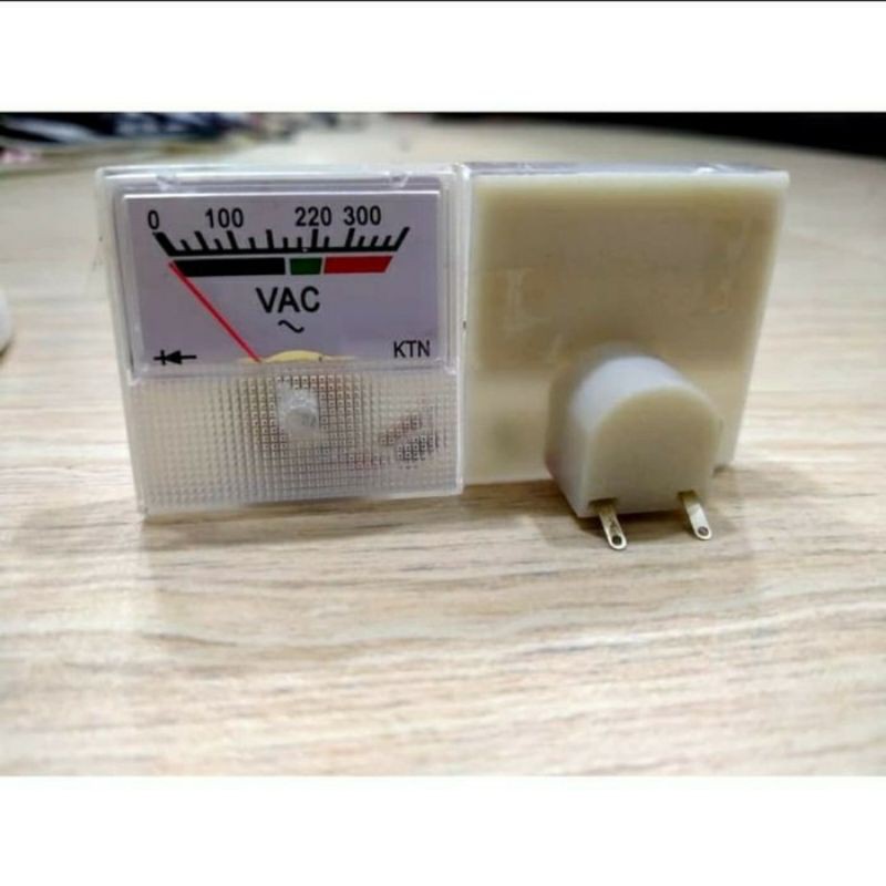 Voltmeter Analog AC 220V Tipis