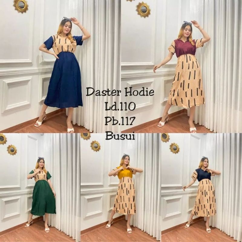 DASTER HOODIE MOTIF KOMBI