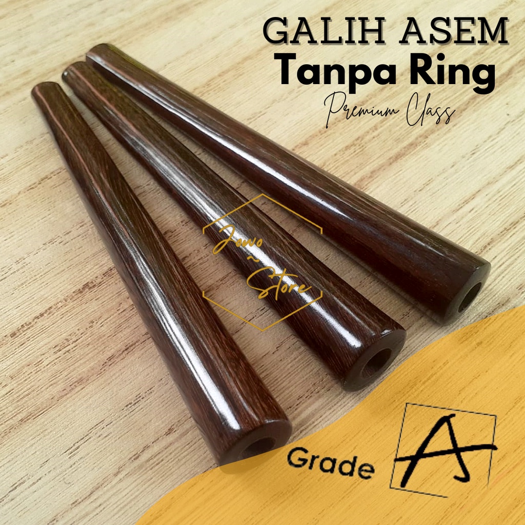 Hisperingin_ Pipa Rokok Kayu Bertuah Galih Asem Golden Ring Grade A