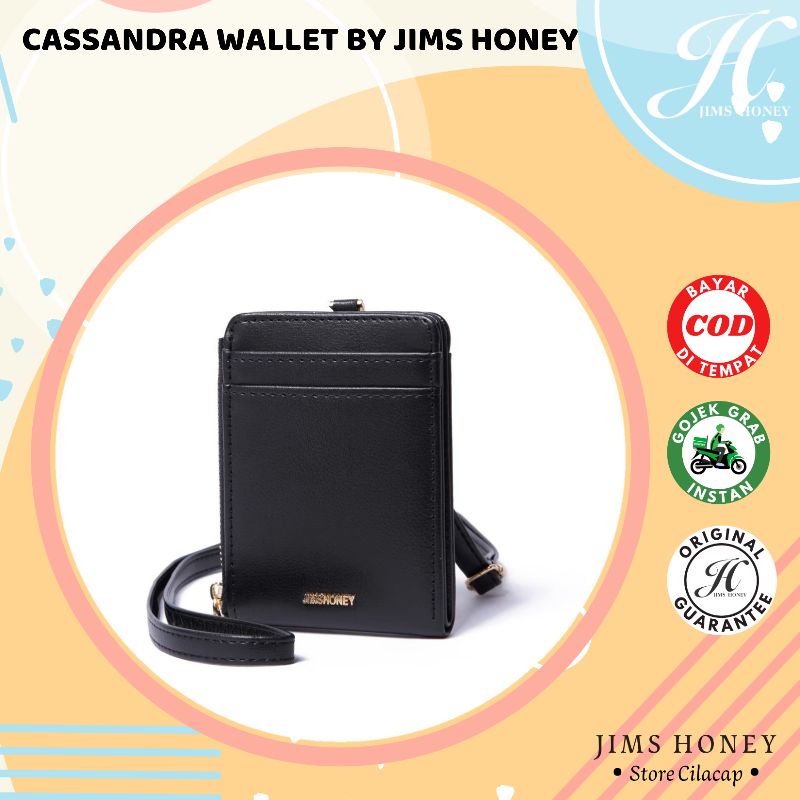 Jual Jims Honey Lanyard Cassandra Wallet Dompet Kartu Name Tag Free