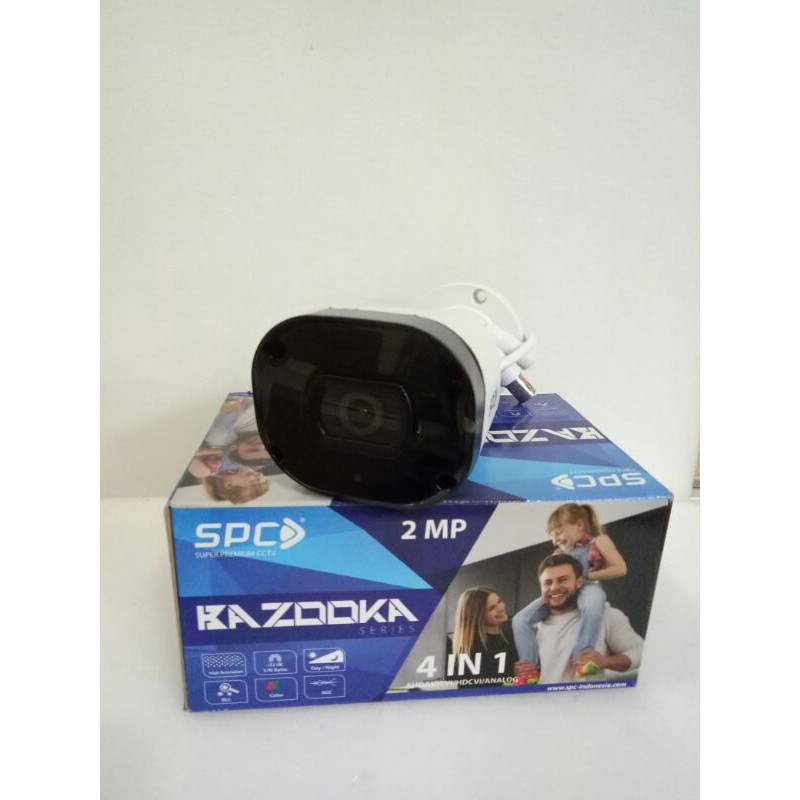 CAMERA SPC BAZOOKA OUTDOOR 2MP (4 IN 1) SUPPORT ALL DVR