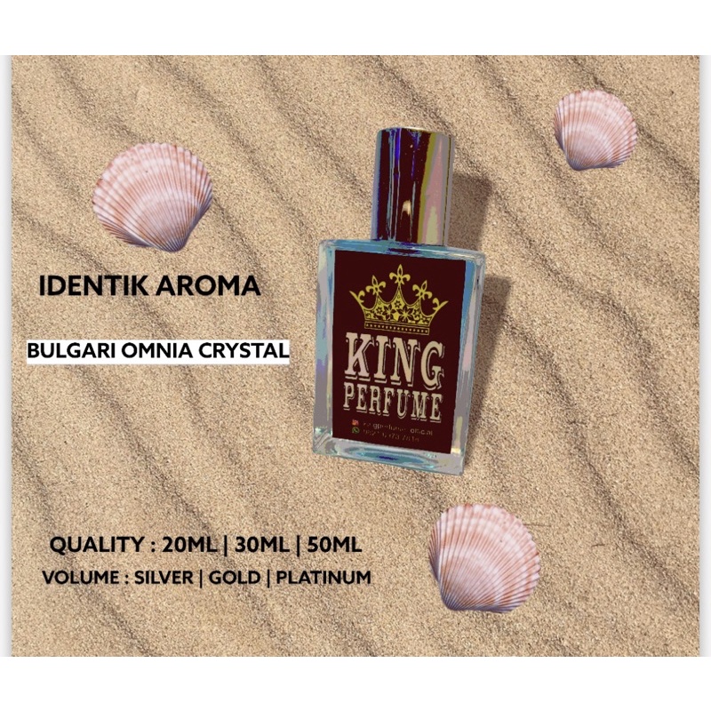 BVLGARI OMNIA CRYSTAL perfume refill kualitas import