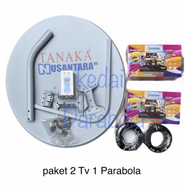 Paket Parabola mini 2 tv Nusantara Hd odu T60