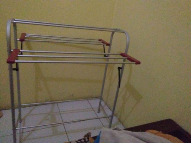 Jemuran Handuk Aluminium Warna