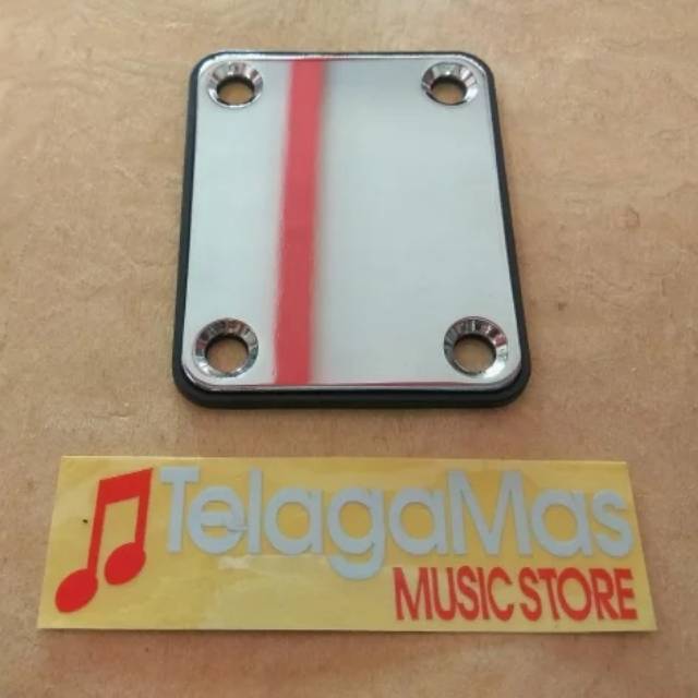 plat neck gitar bass polos