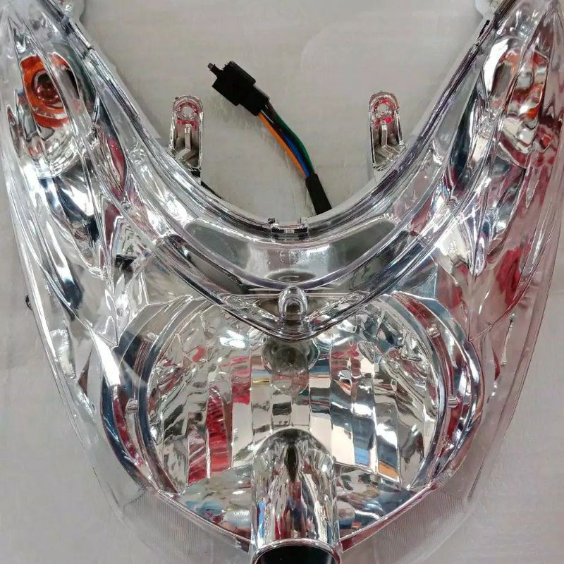 lampu depan Mio soul karbu