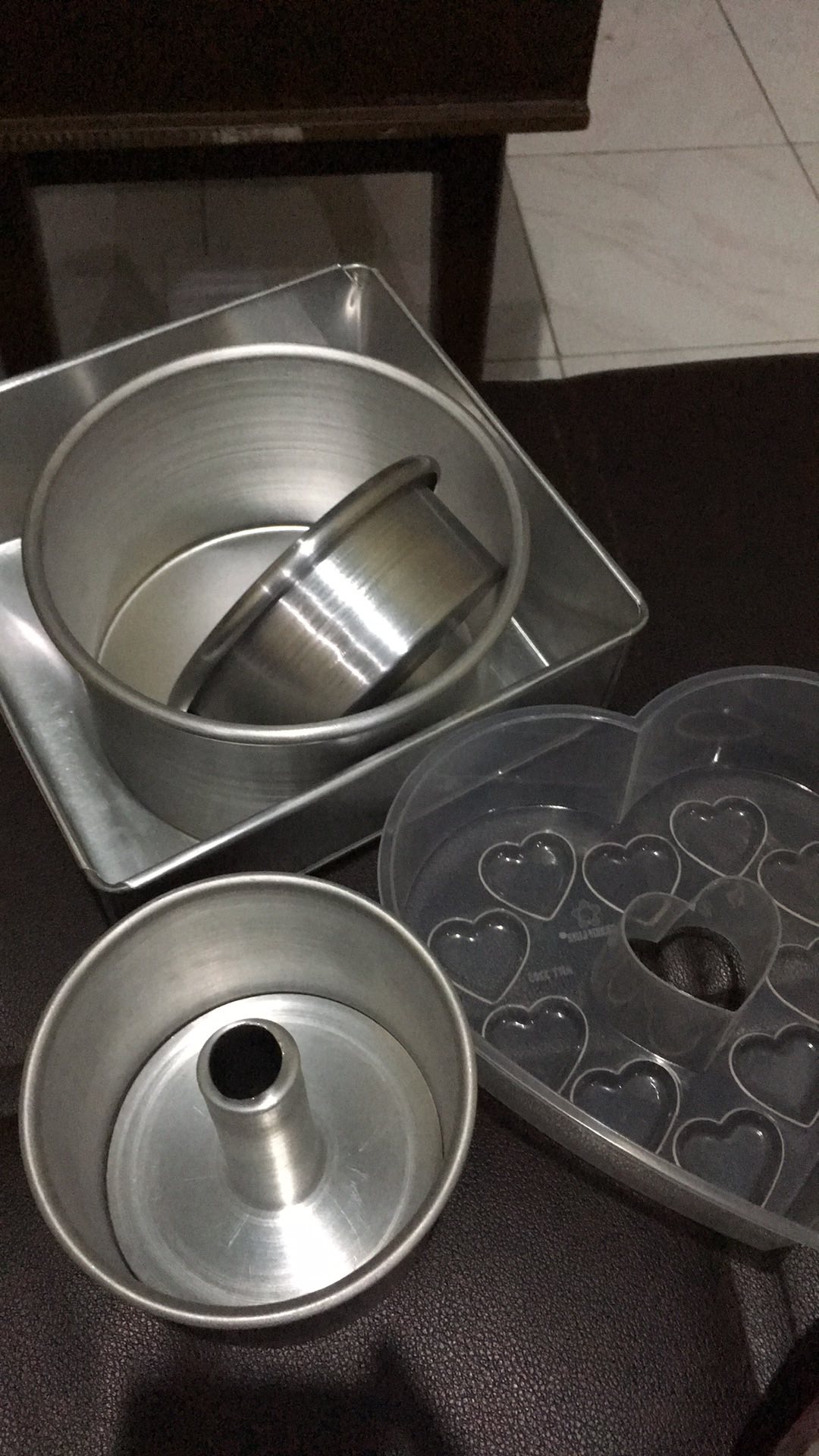 Green Line Cetakan Agar Bentuk Hati 16.5 X 14.5 X 5 Cm (3205) – Bening