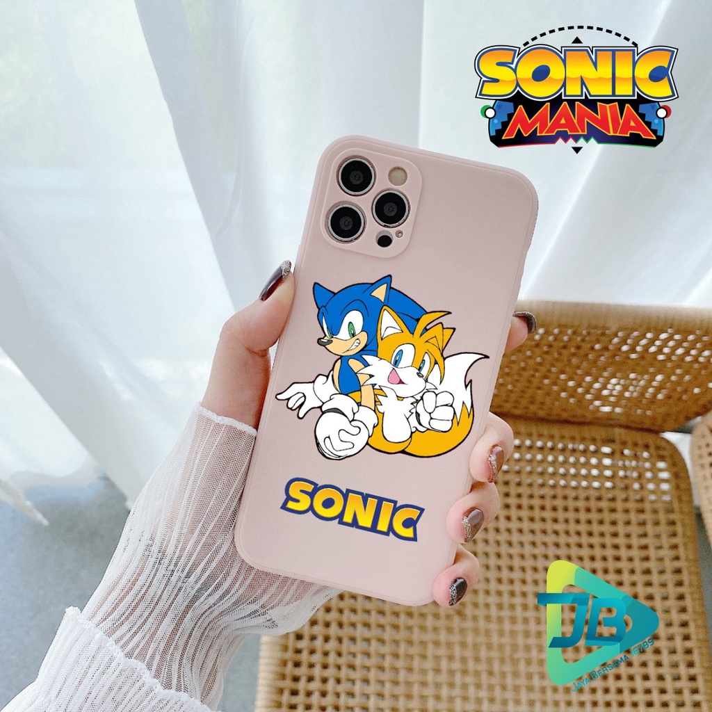 CASE CASING SOFTCASE SILIKON MACARON PELINDUNG KAMERA SONIC MANIA OPPO VIVO SAMSUNG XIAOMI REALME IPHONE ALL TYPE JB5376