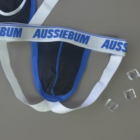 Aussiebum jockstrap Jock Strap celana dalam Pria - Putih, L