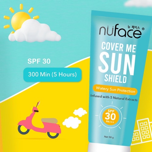 ✦SINAR✦Nu Face Nu Sunscreen Cover Me Sun Shield