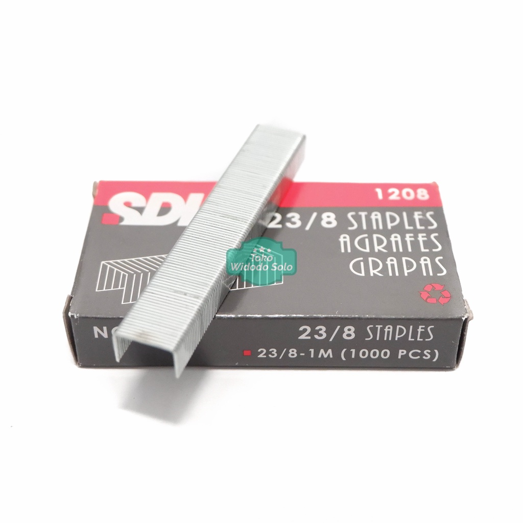 

Isi Stapler SDI 1208 238 Staples Refill Stapler Jilid - 1 Box Kecil