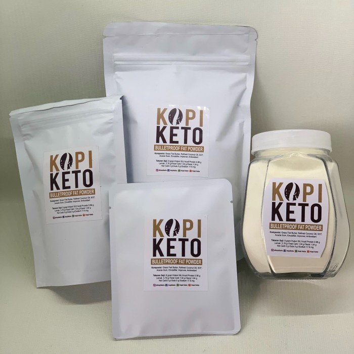 

vf2011vf Bulletproof Fat Powder Kemasan 50 Gram Ds20X11