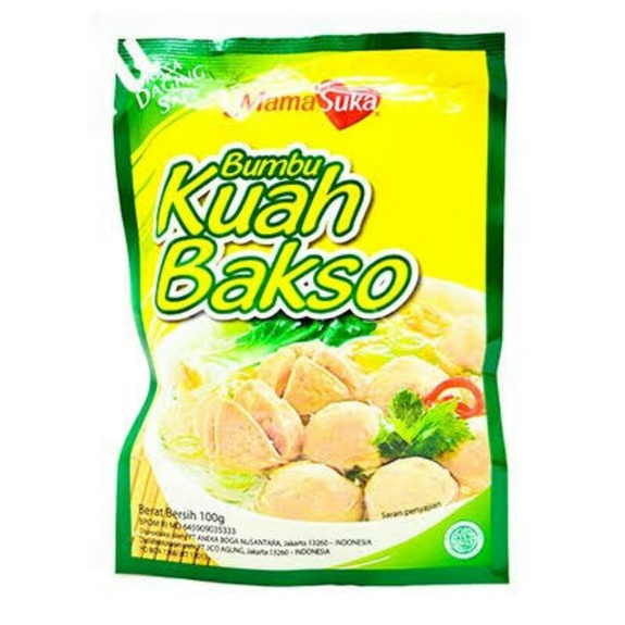 

mama suka bumbu kuah bakso rasa daging sapi 100 g.
