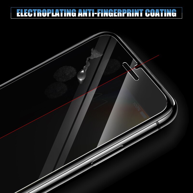 Pelindung Layar Tempered Glass Anti Spy Untuk Iphone 11 Pro X Xs Max Xr 8 7 6 6s Plus 5 5s Se 2020