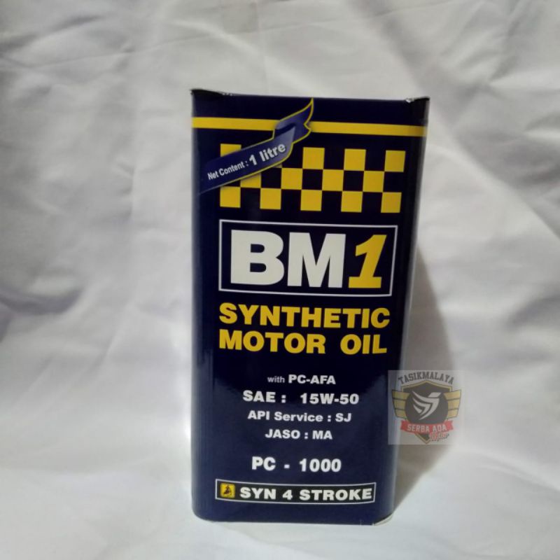 BM 1 SYNTHETIC MOTOR OIL PC-1000 SYN 4 STROKE 1 LITER