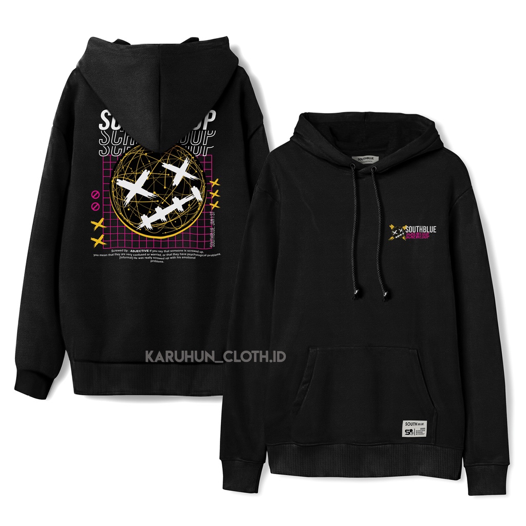 Sweater hoodie Screwdup Jumbo XXL-XXXL/Sweater Pria Distro/switer pria/switer wanita/sweater oversiz