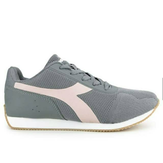 SALE 70%  SEPATU LARI WANITA DIADORA RENARDO GREY PINK ORIGINAL 100%