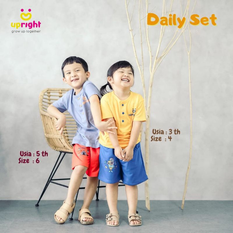 setelan anak upright daily set