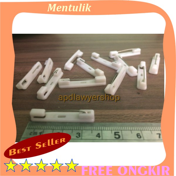 

Jarum Peniti plastik 3.5cm Peniti Papan Nama Dada Name Tag Peniti Acrylic Peniti Pin Peniti Wing