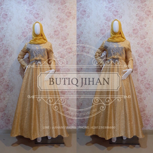 Dress esklusif butiq jihan syakira