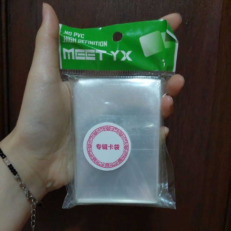 Innersleeve MEET no seal untuk photocard