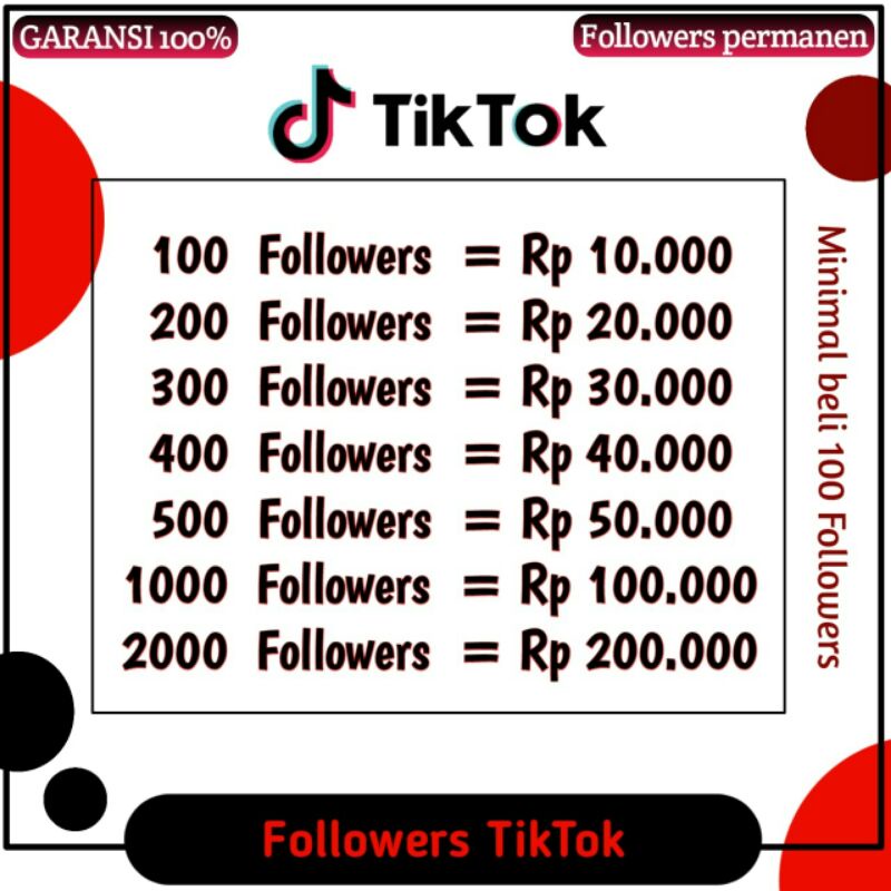 followers tiktok indonesia