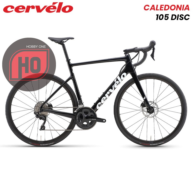 CERVELO CALEDONIA 105 DISC Gloss Black - Full Bike