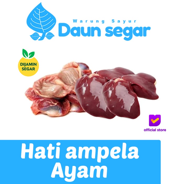 

Hati Ampela Ayam Isi 5 Sudah Bersih