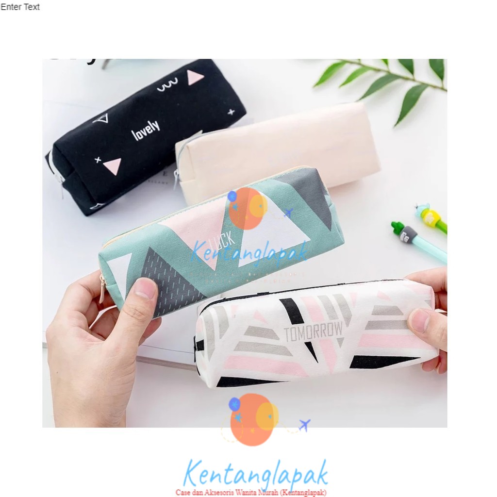 

Tempat Pensil Abstrac Design Kanvas Termurah