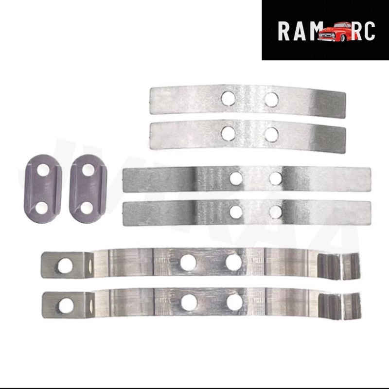 Spring per daun metal WPL D12 D42 rc car upgrade mount gardan b36 b14