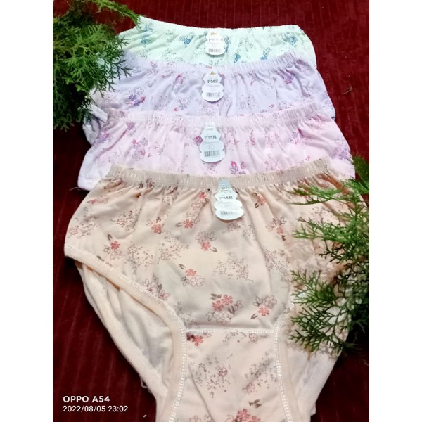 celana dalam wanita Dewasa PMR motif.3 pcs/6 pcs