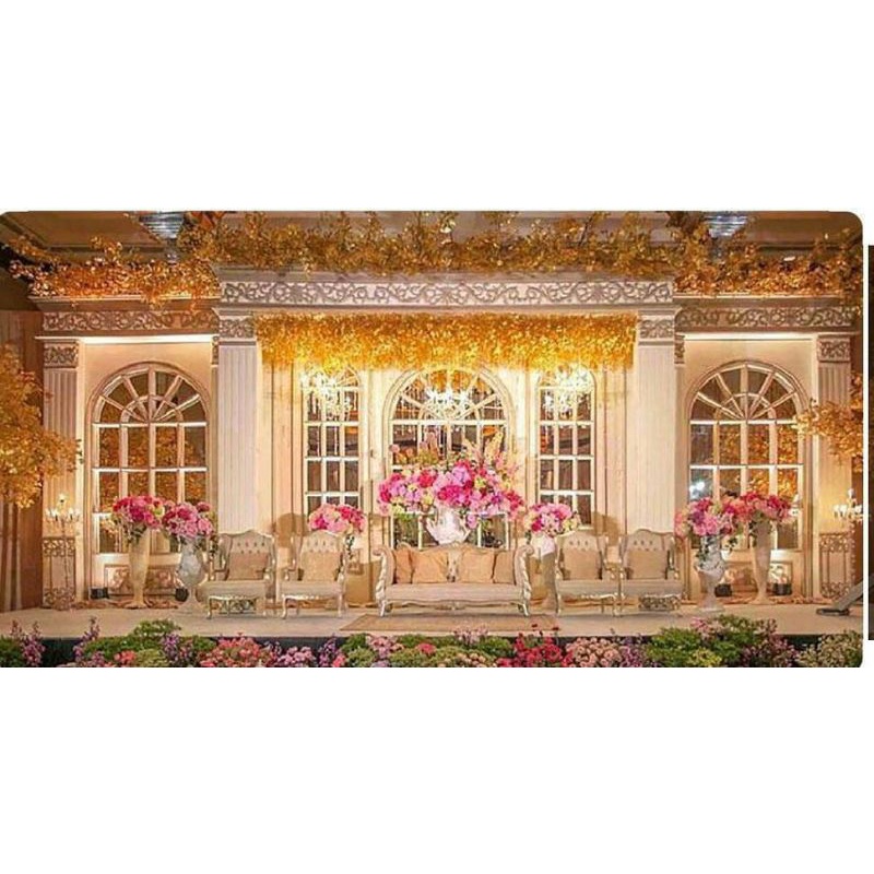 ukiran pelaminan karet jendela 0006