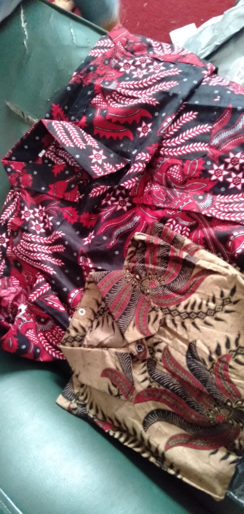 Kemeja Batik Pria Lengan Panjang Size M L Xl Xxl Bswart Batik Hrb026