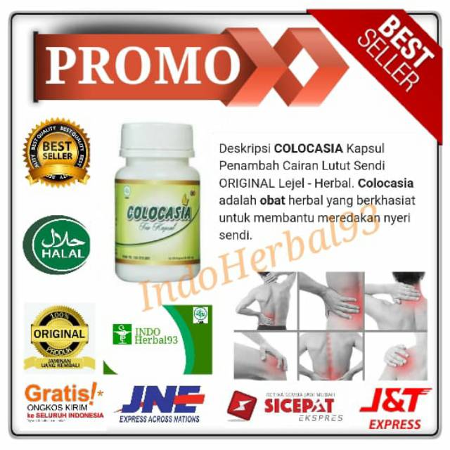 Colocasia asli original Obat Sendi Original Colocasia Resmi BPOM Termurah Dan Terbaik
