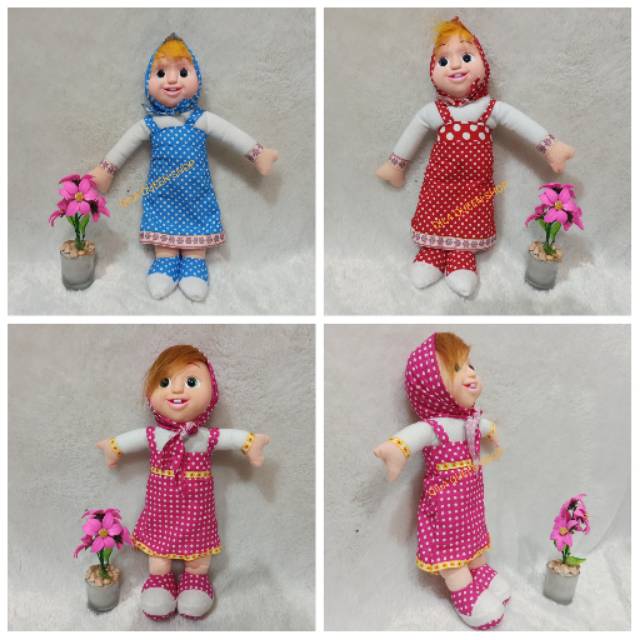 Boneka Marsha polkadot murah