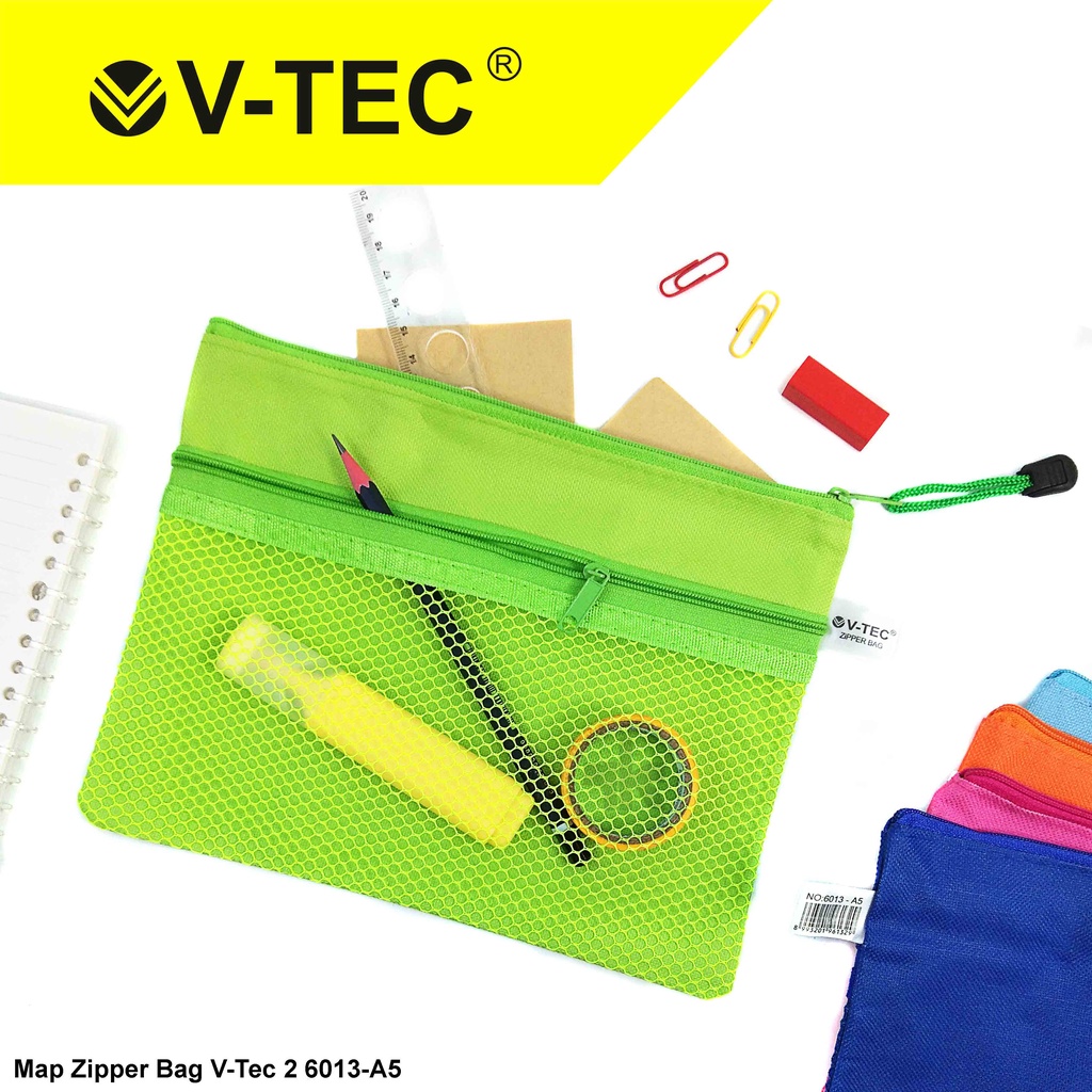 

V-Tec Zipper Bag 2 Sap 6013 A5