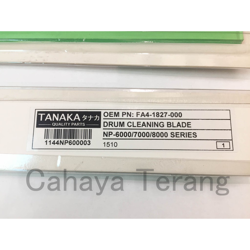 Cleaning Blade Tanaka Mesin Fotocopy Canon IR 5000 6000 6570 China Murah dan Bagus